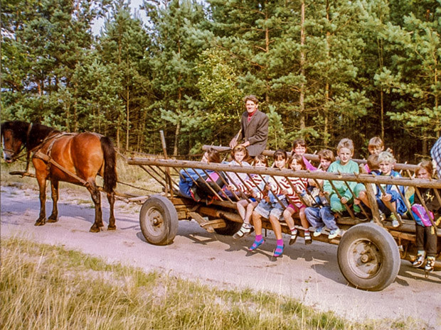 1991 wyjazd nad jezioro